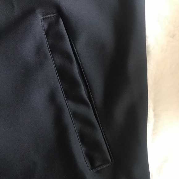 Civil Society Zip Up Bomber Track Jacket Men’s XL Black Gray Contemporary - Picture 5 of 13